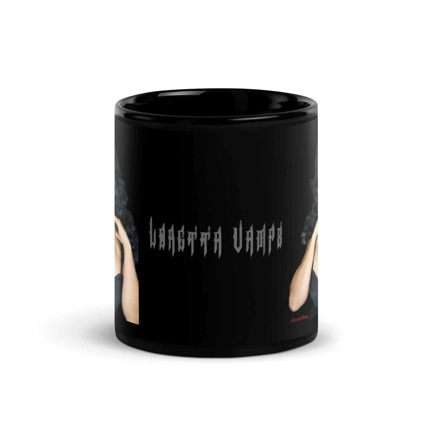 Black Glossy Mug
