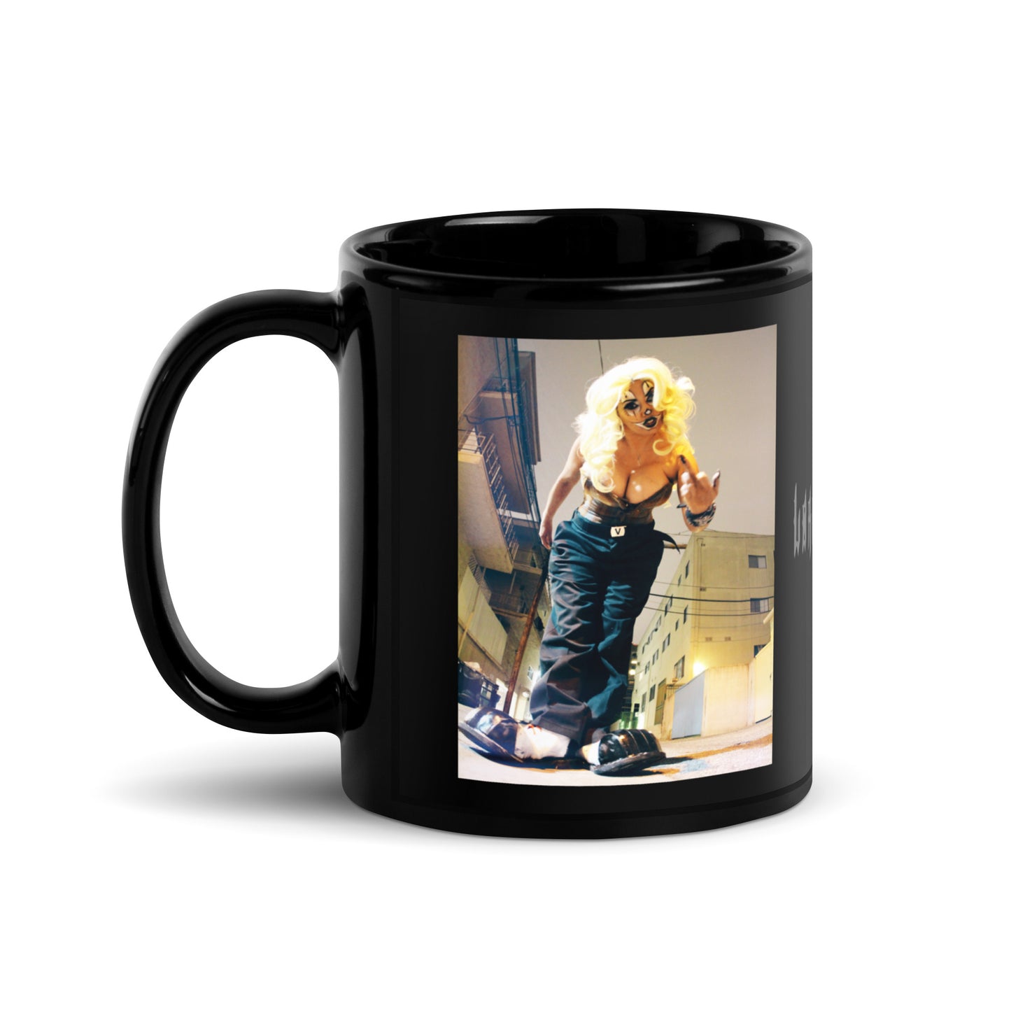 Vampz Clown Black Glossy Mug