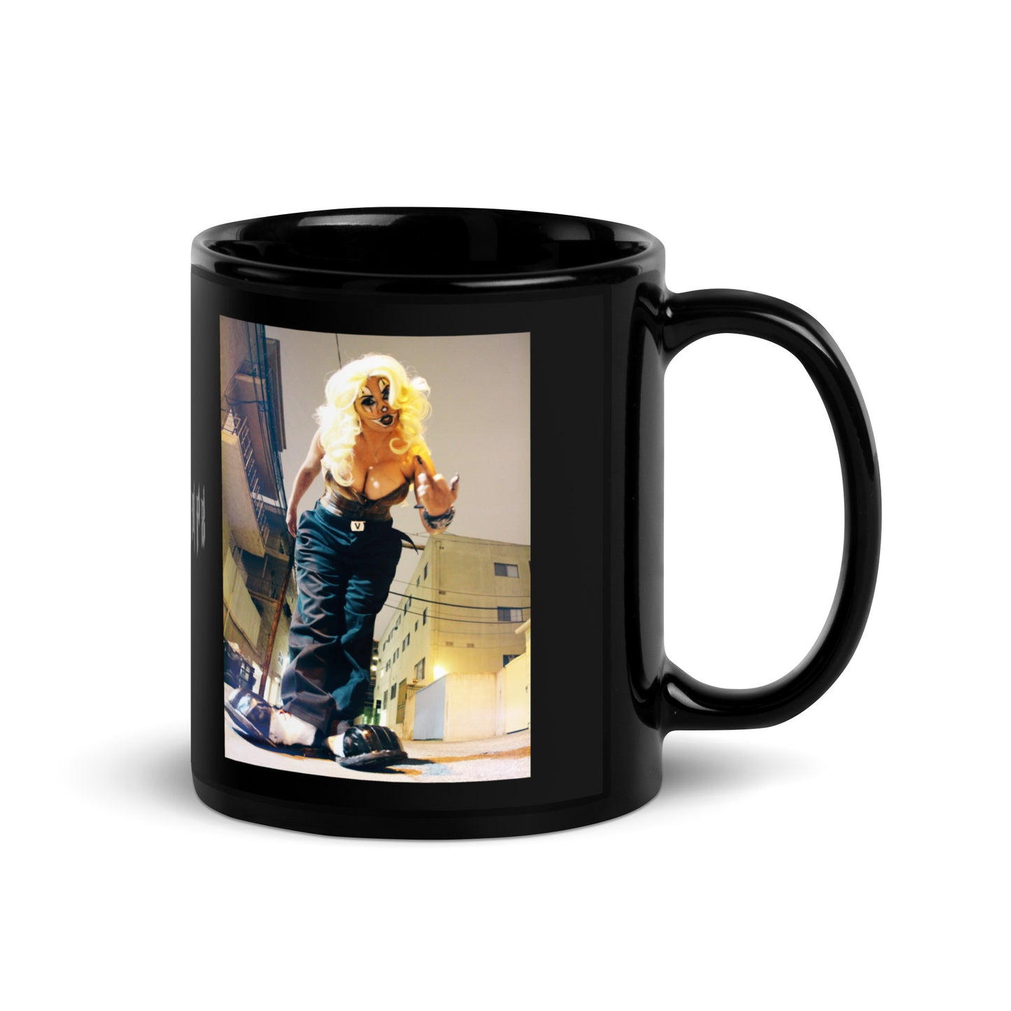Vampz Clown Black Glossy Mug